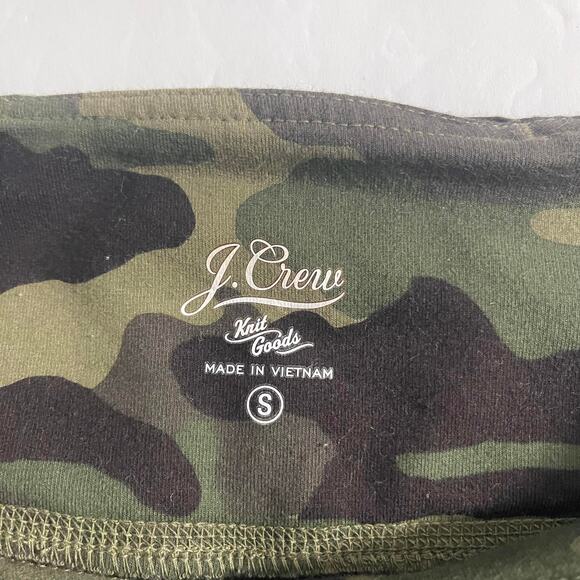 J. Crew leggings size small camo camouflage green  athletic athleisure - Picture 4 of 13